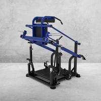 Machine de Squat Inversé à Tube Ovale Sans Entretien, Équipement de Fitness Commercial pour Salle de Sport, Entraîneur Double Usage pour Jambes et Fessiers Inversés