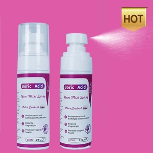 Spray <span class=keywords><strong>de</strong></span> Soin Intime Féminin à <span class=keywords><strong>l</strong></span>'<span class=keywords><strong>Acide</strong></span> <span class=keywords><strong>Borique</strong></span> 60ml en Gros pour OEM – Lavage Intime Privé pour Soutenir la Santé Quotidienne des Femmes - Product Image 2
