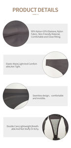 カスタムロゴセクシーブラックホワイトレッド女の子クロッチプレティーンサテンアイスシルク<span class=keywords><strong>G</strong></span>ストリングレディースシームレスなひも下着女性 - Product Image 5