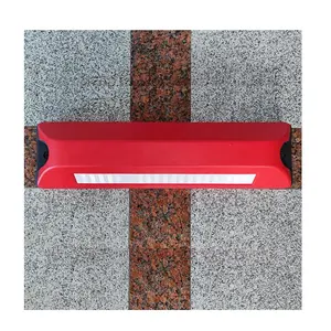 600*160*100Mm Zware Parkeerstopper Voor Garage Parkeergarage Stopper Rubber Parkeergarage Wielstops