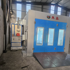 เครื่องทำความร้อนแบบสเปรย์บูธ AX ดีเซล พร้อมไฟ LED สำหรับพ่นสีรถยนต์และเตาอบแบบมีม่านน้ำ 18 กิโลวัตต์ - Product Image 6