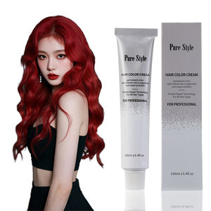 Purgaya krim warna rambut aman dan sehat, amonia rendah untuk pewarnaan lembut - Product Image 1