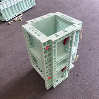 Moule de Coffrage en Plastique Durable de Style Moderne pour Colonnes en Béton, Piliers Romains et Poteaux en Ciment
