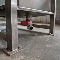 Système d'alimentation en eau multifonctionnel à pression constante et fréquence variable en acier inoxydable, réservoir modulaire 3000L/heure, inverse