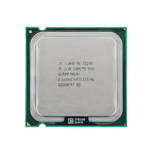 适用于英特尔酷睿2双核处理器E7400 4m高速缓存，2.66 Ghz，1333 Mhz Fsb插槽775