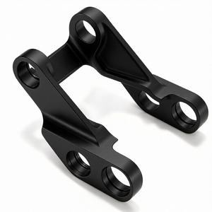 Soporte Adaptador de Caliper de Freno de Aluminio Mecanizado por CNC Personalizado Sin Pedido Mínimo para Kit de Conversión de Freno de Disco MTB - Product Image 1