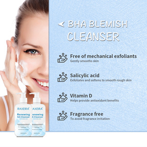 Vente en gros Renouvelant SA <span class=keywords><strong>Nettoyant</strong></span> 250ML Niacinamide Acide Salicylique Exfoliant pour Blanchir Hydratant Visage Sans Parfum - Product Image 2