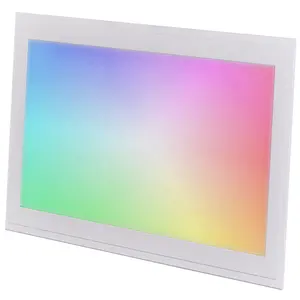 Bankqcn 2024 नवीनतम RGB LED पैनल 1x1 छोटा LED डॉट 300x300mm RGB स्मार्ट LED सीलिंग पैनल लाइट 20w