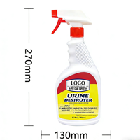 Enzyme détructrice d'urine, éliminateur d'odeurs, détachant pour animaux de compagnie, nettoyant pour l'urine de chat et de chien, efficace sur la lessive, les tapis, produits de nettoyage pour animaux de compagnie