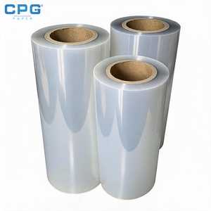 PETG Shrink Film Roll Standard Grade High Transparency Shrink Label Film High Shrinkage Rate Bottle Shrink Film - Product Image 1