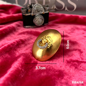 Anello Aperto Taglia Unica in Ottone Placcato Oro 18K con Pietra Naturale, Serie Body Art, Trendy per Anniversario - Product Image 3