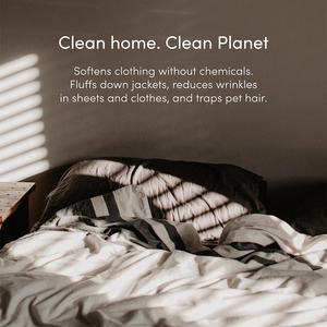 Boules de dessiccateur de laine, assouplissant naturel antistatique réutilisable de blanchisserie. Organic XL fabriqué avec 100% de laine de Nouvelle-Zélande. - Product Image 4