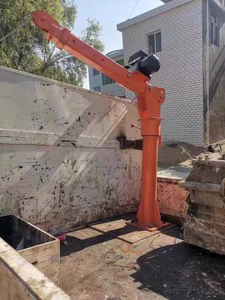 1T Mini grue manuelle montée sur levage grue à flèche pliante grues portables pour camionnette - Product Image 2