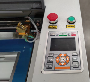 Machine à graver laser CO2 40W 50W Mini Size 400*400mm avec M2 Ruida Control RD6442 et lit nid d'abeille motorisé Prix inférieur - Product Image 6