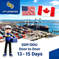 Transport maritime professionnel DDP Chine vers États-Unis Canada, livraison porte-à-porte, express maritime rapide pour Amazon FBA