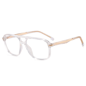 แว่นตาผู้ชาย MS <span class=keywords><strong>82120</strong></span> 2024 ขาแว่นคู่ ทรงสี่เหลี่ยม กรอบ TR90 ป้องกันแสงสีฟ้า แฟชั่น รับทำโลโก้ - Product Image 5