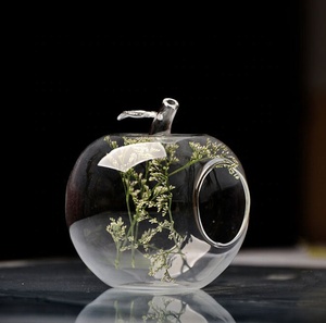 Vaso in Vetro Trasparente a Forma di Pera, Decorazione Creativa per Arredamento Casa - Product Image 2