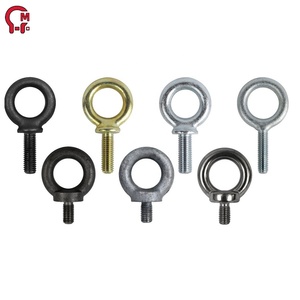 HLM <span class=keywords><strong>Bullone</strong></span> a Occhio per Sollevamento Carichi Pesanti M4-M24 in Acciaio Inossidabile, Acciaio al Carbonio, Zincato Blu, Ottone - Product Image 1