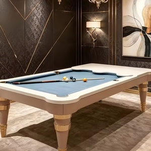 Mesa de <span class=keywords><strong>Billar</strong></span> Multifuncional de Alta Gama, Diseño de Marca ZYCY, Fabricada a Mano, Personalizable, de Madera, de <span class=keywords><strong>7</strong></span>-9 <span class=keywords><strong>Pies</strong></span> - Product Image 1