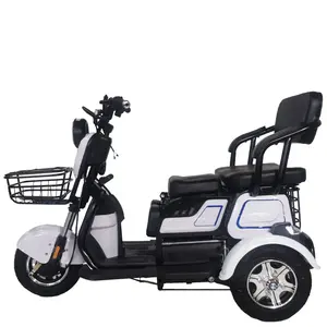 Draagbare Elektrische E Bike Scooter Elektrische Scooter Driewieler Voor Ouderen Gehandicapten Elektrische Fietsen Elektrische Fiets Klapstoel