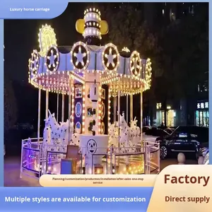 Nuevo Carrusel de Unicornios Grande y Popular de 24 Asientos, Equipo de Entretenimiento No Inflable Hecho de [material] para Parques y Áreas de Juego al Aire Libre - Product Image 4