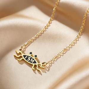 Collar con Símbolo del Pastafarianismo para Mujer, Colgante del Monstruo de <span class=keywords><strong>Espagueti</strong></span> <span class=keywords><strong>Volador</strong></span> FSM, Joyería de Acero Inoxidable - Product Image 1