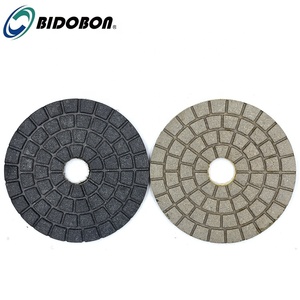 BIDOBON 100mm 4 pouces Marbre Granit Humide Noir <span class=keywords><strong>Blanc</strong></span> Tampons De <span class=keywords><strong>Polissage</strong></span> - Product Image 3