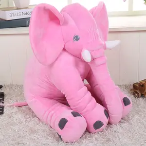 Nuovo stile caldo elefante coccole cuscino elefante bambola elefante bambino dormire comfort cuscino peluche