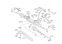 Front Right Outer Steering Tie Rod Assembly With Fit CLS Class W219 Replacement