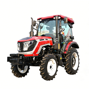 รถแทรกเตอร์ 4x4 ขับเคลื่อน 4 ล้อ เครื่องยนต์ดีเซล 4WD กำลัง 60 แรงม้า สำหรับการเกษตร ผลิตจากโรงงานขนาดเล็กในจีน - Product Image 2
