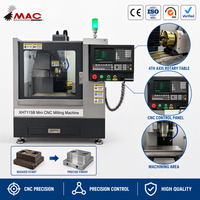 Machine de fraisage CNC miniature professionnelle XH7115B certifiée CE haute précision pour le fraisage des métaux