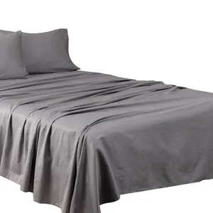 枕カバー付き綿100% ベッドシーツセットのカスタマイズ可能なフルセット