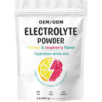 Boisson Électrolytique Instantanée Sans Sucre OEM/ODM, Complément Nutritionnel Sportif Direct, Poudre de Boisson Électrolytique