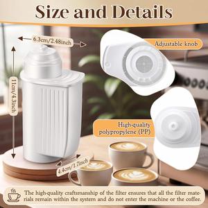 <b>Coffee</b> Machine Water <b>Filter</b> Compatible with TCZ7003 Espressor <b>Coffee</b> Maker <b>Filter</b> System - Product Image 2