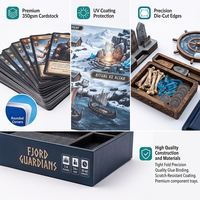 Cartes de personnages LARP avec kits de racontage d'histoires, finitions brutes éco-luxe prêtes pour l'EUDR, pour une histoire immersive, style valise