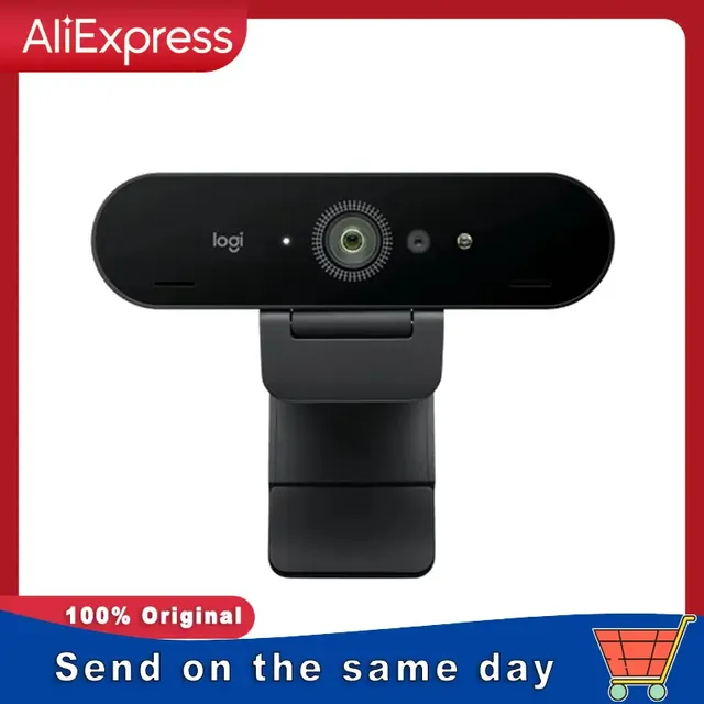 Logitech C1000E Ultra HD 4K Webcam for Network Computer Live Streaming Wide Angle Video Conferencing Zoom Camera with Microphone