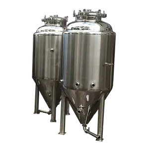Fermentador cônico 3BBL Equipamento de cervejaria para cerveja tanque de fermentação