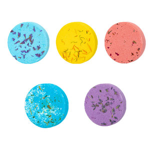 Lot de bombes de bain effervescentes naturelles d'aromathérapie en gros pour OEM, parfum lavande, huiles essentielles, pour une utilisation relaxante en <span class=keywords><strong>spa</strong></span> - Product Image 4