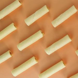 Uncle Pop Factory Outlet di arachidi/latte di cocco sapore croccante uova dolci involtini di grano cracker - Product Image 5