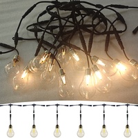 Ampoule LED Edison Qiaoji DMX 60mm E27, Lampe Rétro 24V Blanc Chaud Dimmable 2.8W, Angle de Faisceau 360°, 100lm/W