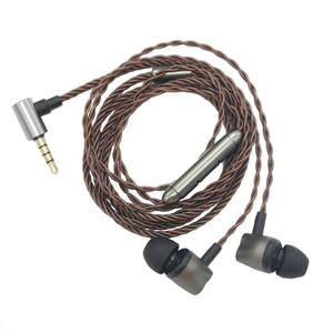 Audífonos Intrauditivos Metálicos con Cable y Micrófono, Respuesta de Frecuencia Balanceada 20-20K, 16 Ohmios, Uso de Audio Portátil - Product Image 4