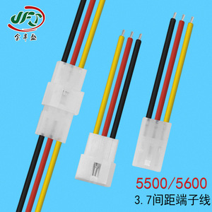 3 Pin Wiring Harness 5500 5600 Pitch 3.7mm PVC Insulated Tinned Copper Wire For Model Aircraft And Automotive Connection - Product Image 5