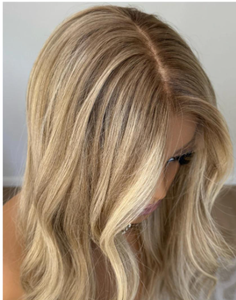 <span class=keywords><strong>Parrucca</strong></span> 13*6 HD Lace Frontal in <span class=keywords><strong>Capelli</strong></span> Umani con Onde Morbide, Pre-Piumata, Senza Colla, Cuticole Allineate, 100% Vera, HD Glueless - Product Image 2