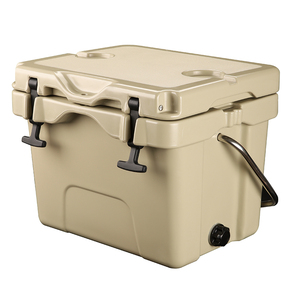 <span class=keywords><strong>Caja</strong></span> enfriadora dura portátil rotomoldeada LLDPE de plástico para exteriores personalizada, cofre de hielo ecológico para pesca, almacenamiento de alimentos - Product Image 1