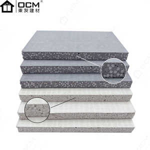 Panneau de <span class=keywords><strong>ciment</strong></span> EPS imperméable MgoSo4 matériau résistant au feu cloison de séparation feuille de toiture revêtement extérieur exportation mondiale - Product Image 5
