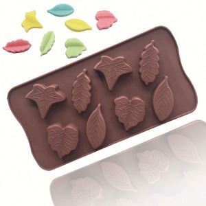 Moule en silicone résistant aux hautes températures pour chocolat et glace, 8 cavités, qualité alimentaire, OEM/ODM - Product Image 1