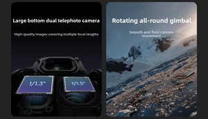 Dron Mavic 4 Pro para Fotografía Aérea, Cámara Triple, Imágenes de 100MP, Gimbal Panorámico, Aeronave Profesional para Grabación Aérea - Product Image 3