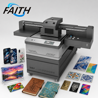 Impresora UV Plana Multifunción Faith para Pintar Botones a Presión, Madera y Acrílico con Posicionamiento Visual CCD
