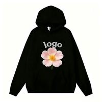 NOUVEAU Hoodie Oversize en Molleton Français 100% Coton avec Imprimé Lettres Strass Streetwear pour Homme – Vente en Gros