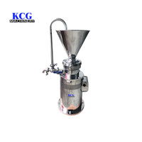 Moulin colloïdal vertical en acier inoxydable, rectifieuse rapide de peinture au latex de sauce aux arachides et au sésame d'asphalte, rectifieuse